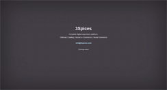Desktop Screenshot of 3spices.com